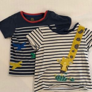 Set of two Baby Boden boys shirts